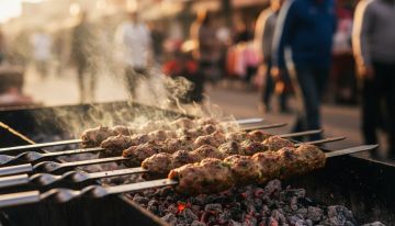 Kefta et brochettes marocaines grillées